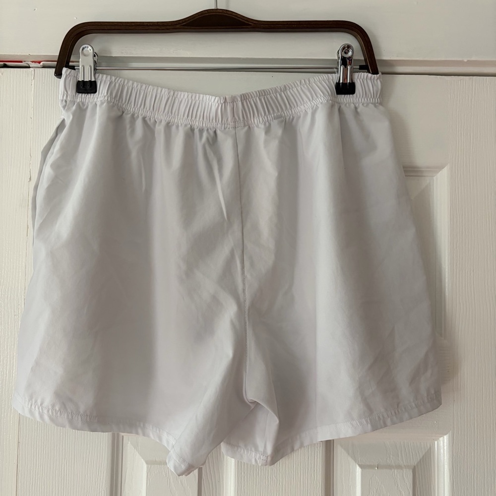 Gymshark White Athletic Shorts‎ Size Large - Picture 4 of 6